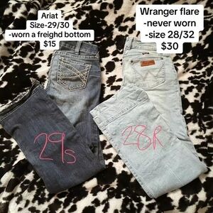 Ariat size 29s